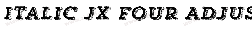 Italic JX Four Adjus字体转换 Italic JX Four Adjus字体转换